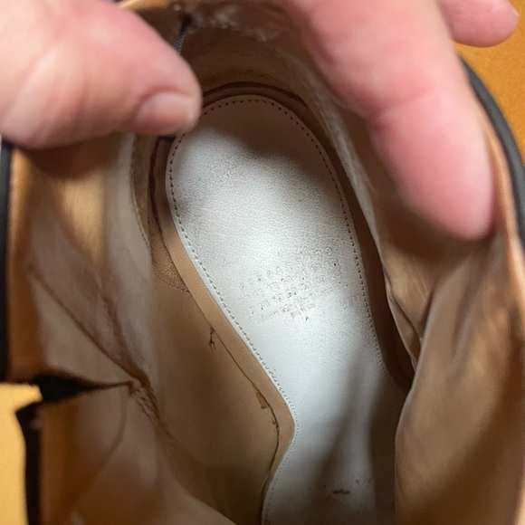 H&M Leather boot with Lucite heel Size 9 - Picture 8 of 10